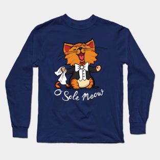 O Sole Meow Long Sleeve T-Shirt